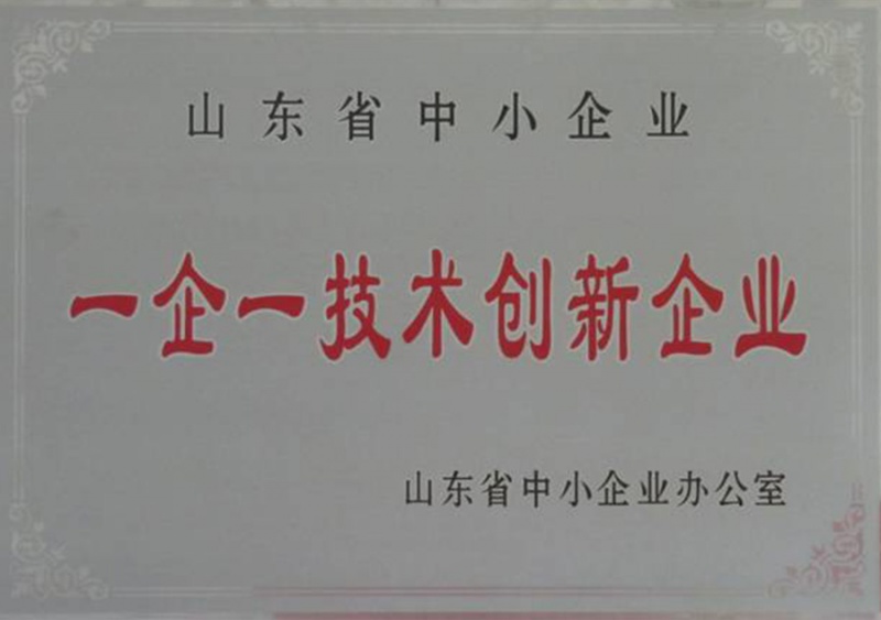 山东中小企业一企一技术型号